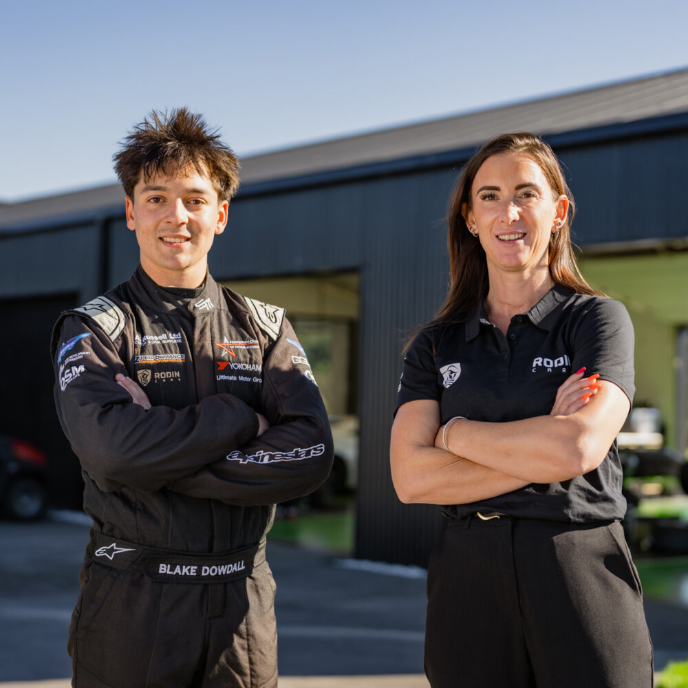 Blake_Dowdall_and_Emma_Duncan_at_Rodin_Cars